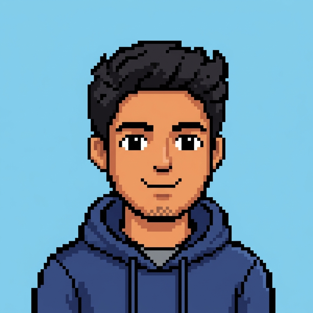 Harshit Verma - Pixel Art Portrait